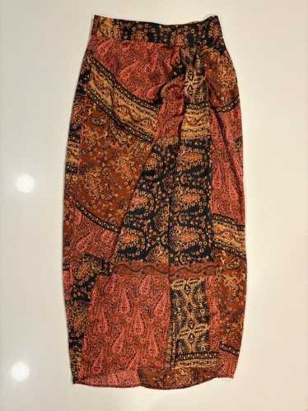 Zara Maxi Straight Pencil Skirt NWOT Size M — Boho Coastal Grandma